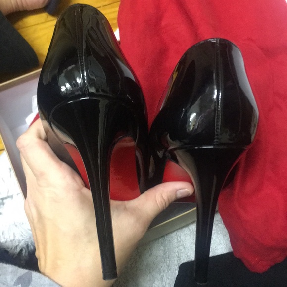 Christian Louboutin pigalle 100 patent shoes - Picture 4 of 6